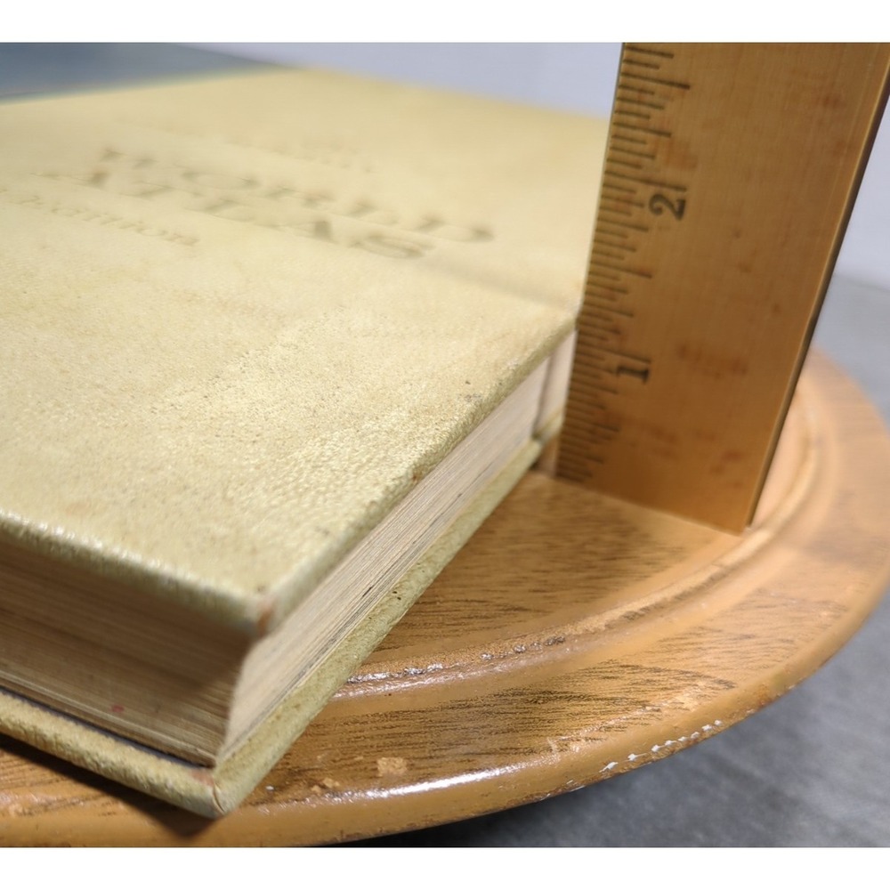 1966 Rand McNally World Atlas Imperial Edition Large Vintage Hardcover Decor - Picture 13 of 16